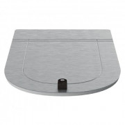 Сидіння з кришкою для унітазу ArtCeram The One дюропласт нержавіюча сталь THA001 79