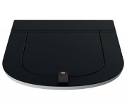 Сиденье с крышкой для унитаза ArtCeram The One дюропласт черный матовый THA001 81