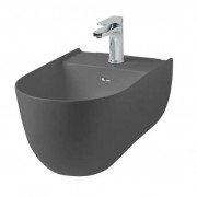 Биде подвесное ArtCeram The One 35х52 см керамика серый (grey olive) THB001 15;00