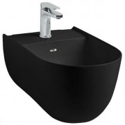 Биде подвесное ArtCeram The One 35х52 см керамика черный матовый THB001 17;00