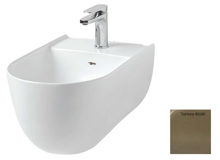 Биде подвесное ArtCeram The One 35х52 см керамика светло-коричневый THB001 40;00