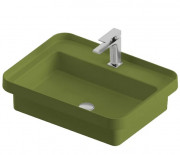 Раковина для ванної ArtCeram Fuori Scala 60,5х45,5 см кераміка зелена шавлія TFL034 44;00