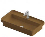 Раковина для ванной ArtCeram Fuori Scala 80,5х45,5 см керамика светло-коричневый TFL035 40;00