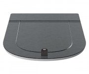 Сиденье с крышкой для унитаза ArtCeram The One дюропласт титан THA001 78