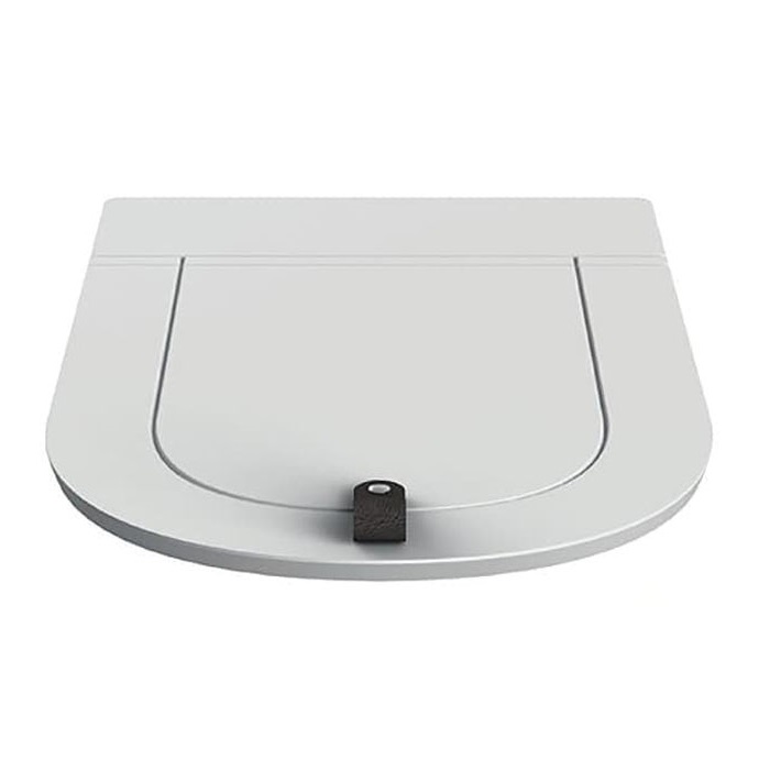Сиденье с крышкой для унитаза ArtCeram The One дюропласт белый матовый THA001 80