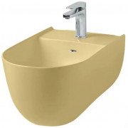 Биде подвесное ArtCeram The One 35х52 см керамика желтый THB001 12;00