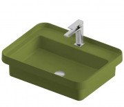 Раковина для ванної ArtCeram Fuori Scala 60,5х45,5 см кераміка зелена шавлія TFL034 44;00