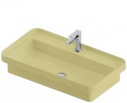 Раковина для ванной ArtCeram Fuori Scala 80,5х45,5 см керамика желтый TFL035 12;00