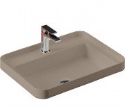 Раковина для ванної ArtCeram Fuori Scala 60,5х45,5 см кераміка бежевий TFL034 41;00