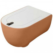 Унітаз підвісний ArtCeram The One безободковий 35х52 см кераміка помаранчевий THV001 13;00
