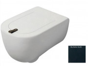 Унитаз подвесной ArtCeram The One безободковый 35х52 см керамика темно-синий THV001 36;00