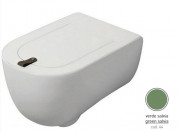 Унитаз подвесной ArtCeram The One безободковый 35х52 см керамика зеленый шалфей THV001 44;00