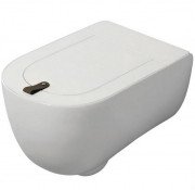 Унитаз подвесной ArtCeram The One безободковый 35х52 см керамика белый матовый THV001 05;00