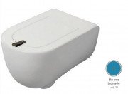Унитаз подвесной ArtCeram The One безободковый 35х52 см керамика синий THV001 38;00