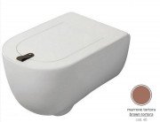 Унитаз подвесной ArtCeram The One безободковый 35х52 см керамика светло-коричневый THV001 40;00