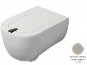 Унитаз подвесной ArtCeram The One безободковый 35х52 см керамика бежевый THV001 41;00