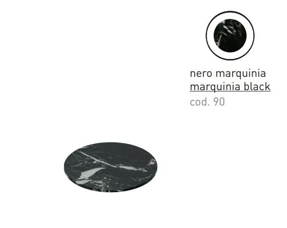 Полка для консоли ArtCeram Vogue керамика nero marquinia TFA012 90