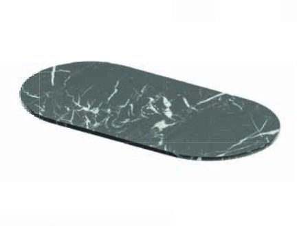 Полка для консоли ArtCeram Flair 4.0 керамика nero marquinia TFA010 90