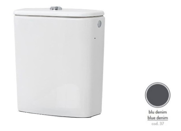 Зливний бачок для унітазу-компакту Artceram File 2.0 кераміка сіро-синій (denim) FLC001 37;00