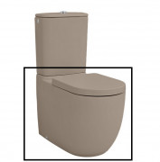 Чаша унитаза-компакта Artceram File 2.0 36х67 см керамика бежевый FLV003 41;00