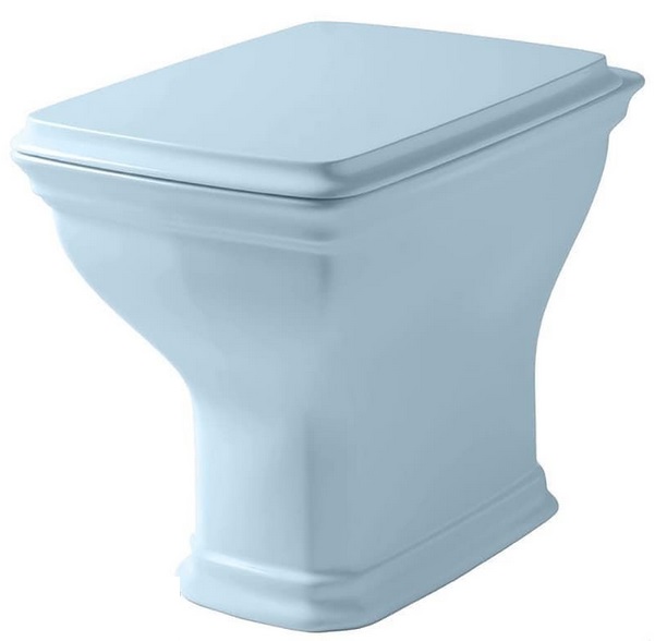 Унитаз напольный Artceram Civitas 36х54 см керамика голубой CIV003 32;00