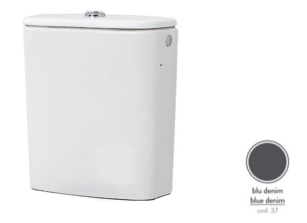 Сливной бачок для унитаза-компакта Artceram File 2.0 керамика серо-синий (denim) FLC001 37;00