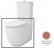 Чаша унитаза-компакта Artceram File 2.0 36х67 см керамика светло-коричневый FLV003 40;00