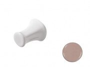 Крючок для ванной ArtCeram Civitas одинарный керамика розовый CIC008 33;00