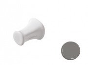 Крючок для ванной ArtCeram Civitas одинарный керамика серый CIC008 34;00