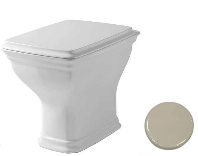 Унітаз для підлоги Artceram Civitas 36х54 см кераміка шампань CIV003 02;00