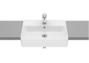 Раковина для ванної Roca Gap 55х42 см сантехнічна кераміка білий A3270YG000
