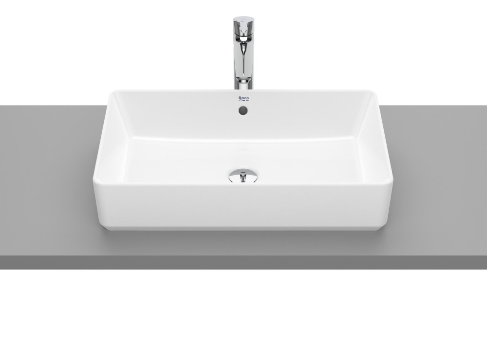 Раковина для ванної кімнати Roca Gap 60х37 см сантехнічна кераміка білий A3270Y2000