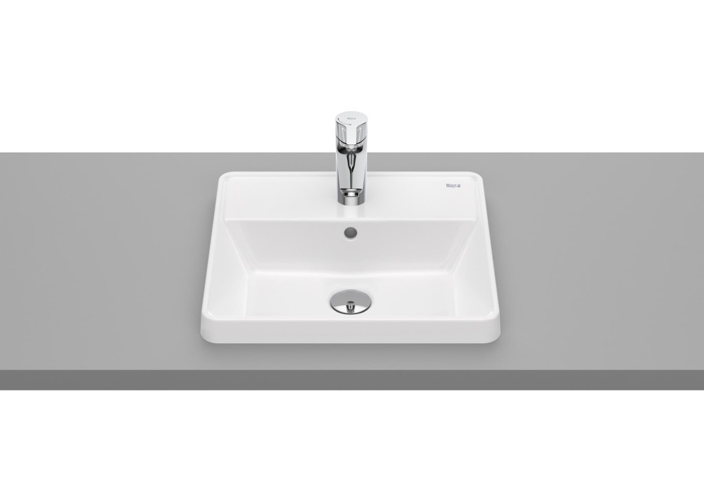 Раковина для ванной Roca Gap 42х39 см сантехническая керамика белый A3270Y9000