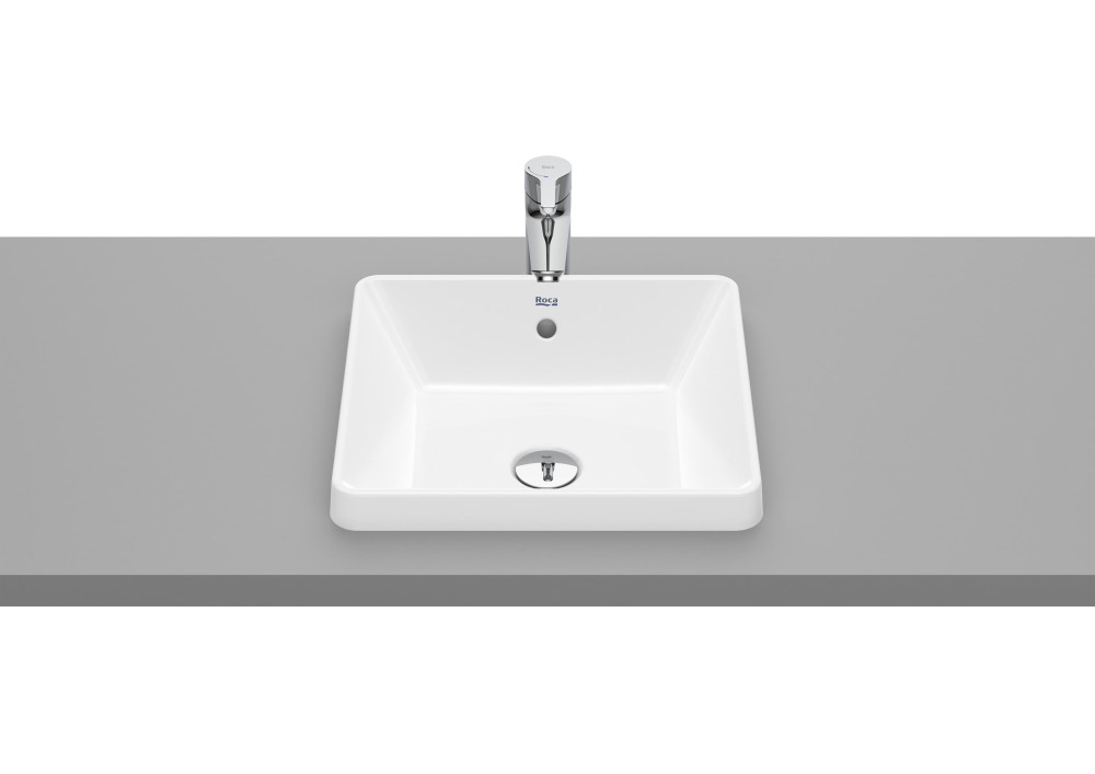 Раковина для ванної кімнати Roca Gap 39х37 см сантехнічна кераміка білий A3270Y7000
