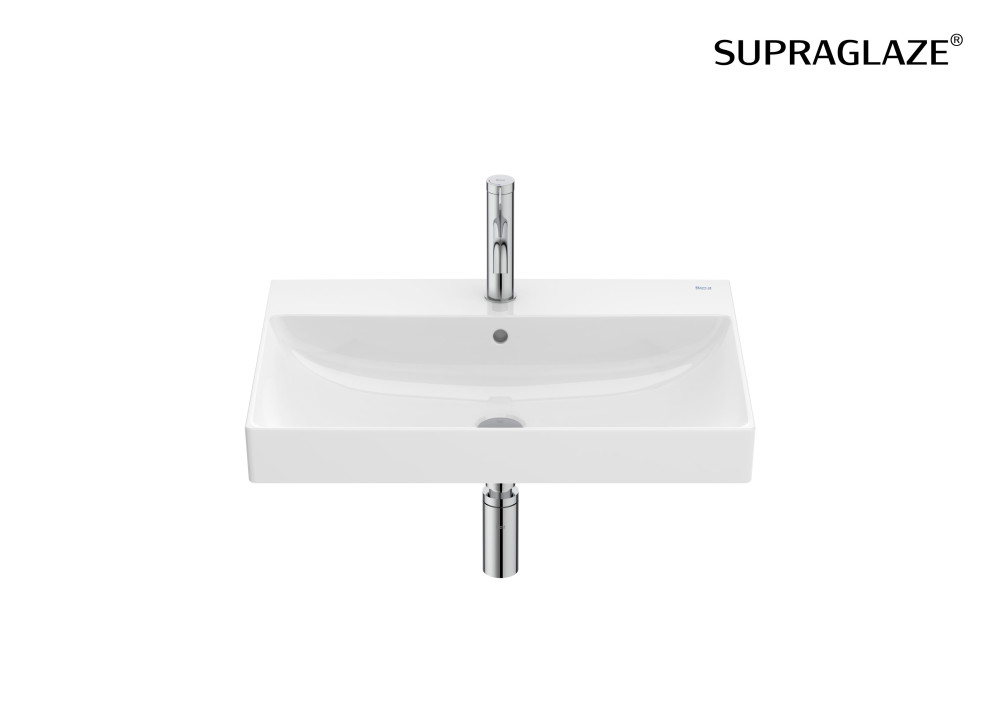 Раковина для ванной Roca Ona 65x46 см Fineceramic® Supraglaze® белый A327687S00
