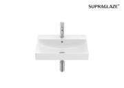 Раковина для ванной Roca Ona 55x46 см Fineceramic® Supraglaze® белый A327685S00