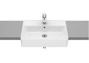 Раковина для ванної Roca Gap 55х42 см сантехнічна кераміка білий A3270YG000