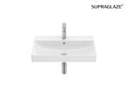 Раковина для ванної Roca Ona 65x46 см Fineceramic® Supraglaze® білий A327687S00