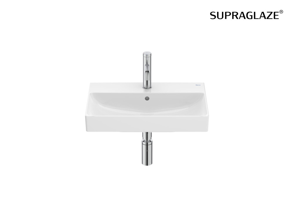 Раковина для ванной Roca Ona 55x36 см Fineceramic® Supraglaze® белый A327683S00