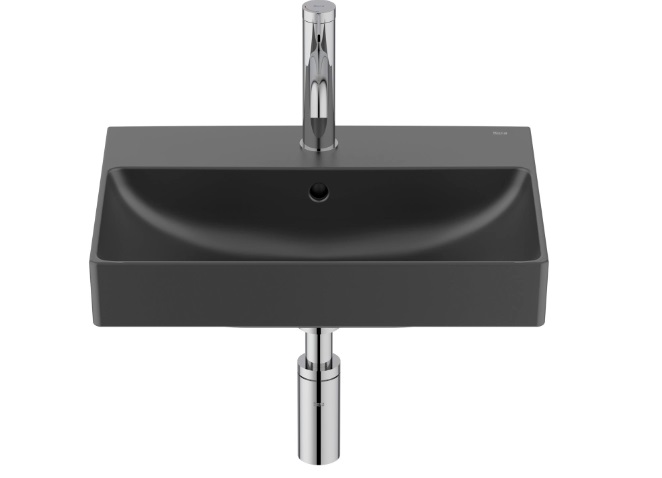 Раковина для ванной Roca Ona 50x36 см Fineceramic® черный матовый A32768E080