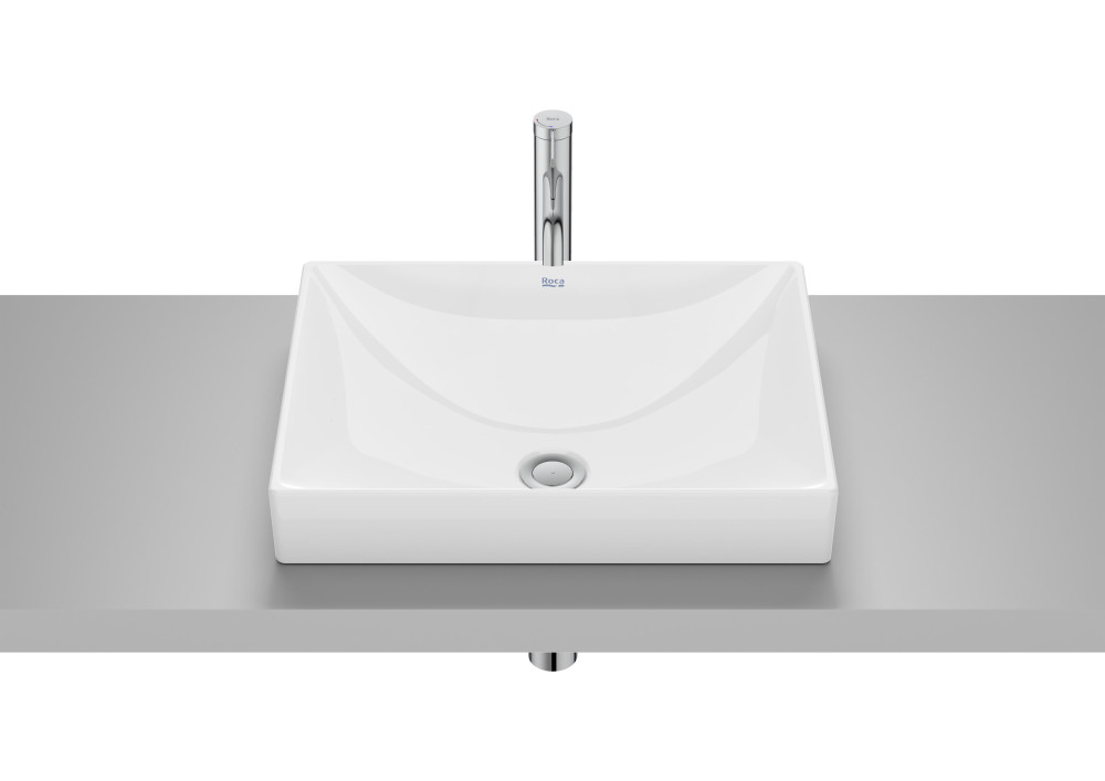 Раковина для ванної Roca Ona 50x38 см Fineceramic® білий A32768K000