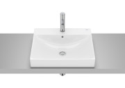 Раковина для ванної Roca Ona 50x45 см Fineceramic® білий A32768L000