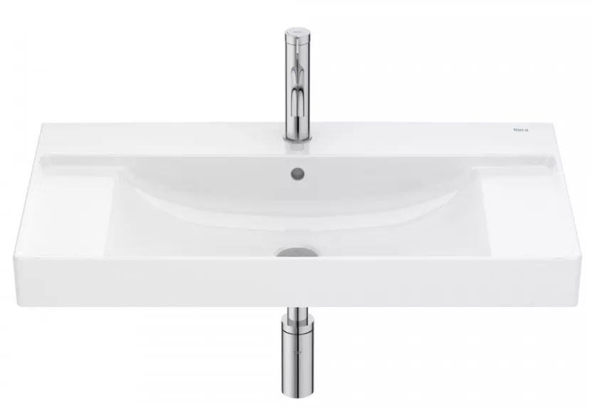 Раковина для ванної Roca Ona 80х46 см Fineceramic® білий A32768H004
