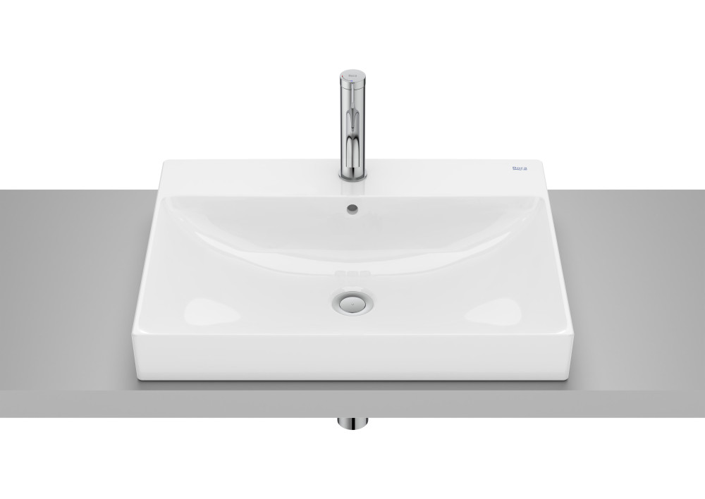 Раковина для ванної Roca Ona 60х45 см Fineceramic® білий A32768N000