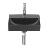 Раковина для ванної Roca Ona 40x36 см Fineceramic® чорний матовий A32768D080