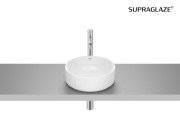 Раковина для ванної Roca Ona ⌀37 см Fineceramic® Supraglaze® білий A32768JS00