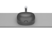 Раковина для ванної Roca Inspira 37х37 см Fineceramic® онікс A32750R640