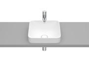 Раковина для ванної Roca Inspira 37х37 см Fineceramic® білий матовий A32753R620