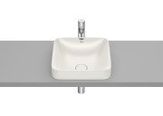 Раковина для ванної Roca Inspira 37х37 см Fineceramic® бежевий A32753R650