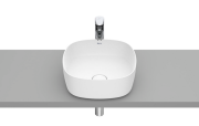 Раковина для ванної Roca Inspira 37х37 см Fineceramic® білий матовий A327502620